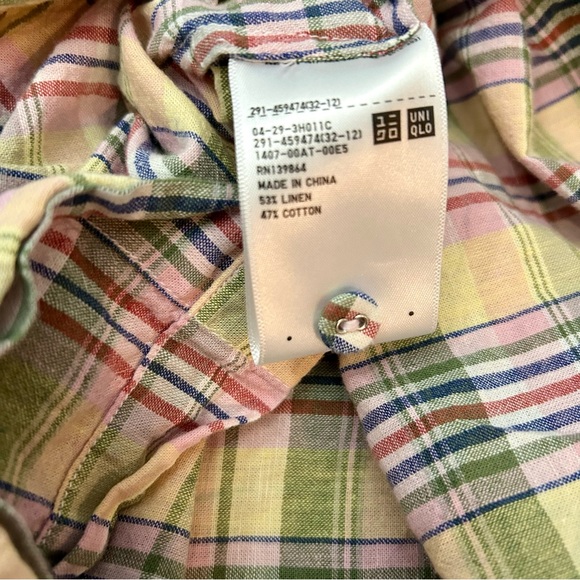 Linen-Cotton Shirtdress - Picture 9 of 13